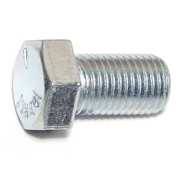 Midwest Fastener Grade 5, 7/16"-20 Hex Head Cap Screw, Zinc Plated Steel, 3/4 in L, 7 PK 60081 - main